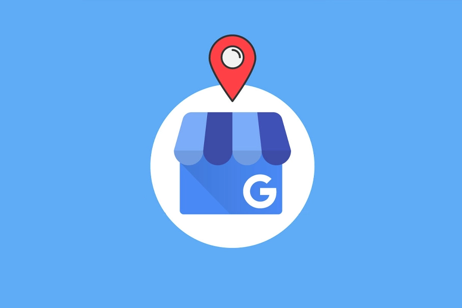 Local SEO ve Google İşletme Profili optimizasyonunu gösteren, harita üzerinde bir işletmenin birinci sırada çıktığı görsel