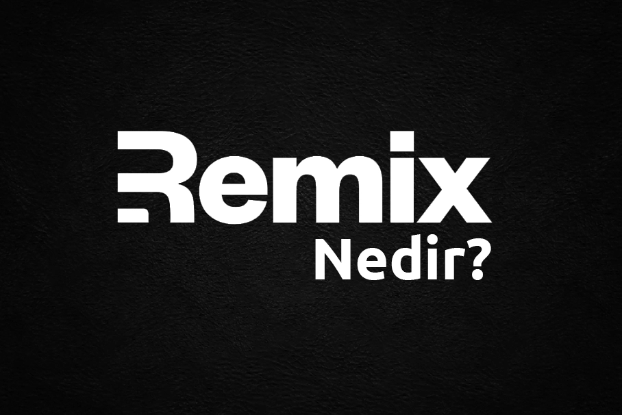 Remix logosu ve nested routing yapısını gösteren diyagram