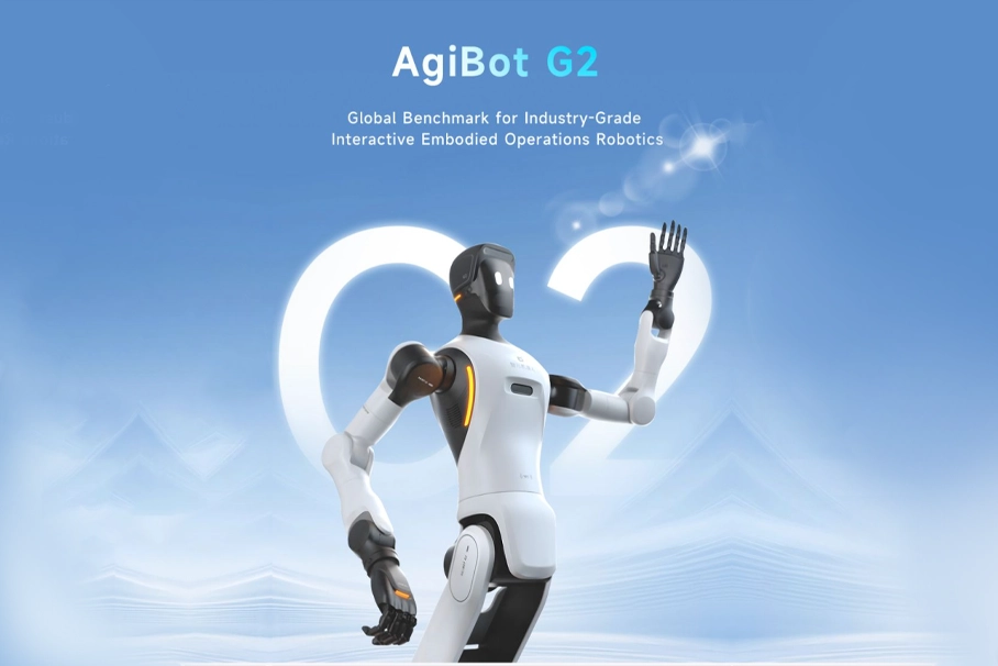 Agibot G2 robotu üretim hattında
