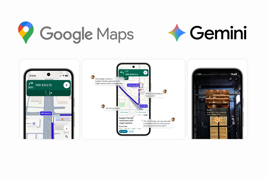 Google Maps'e Gemini Entegrasyonu: Navigasyon Daha Akıllı ve Konuşmacı Hale Geliyor görseli